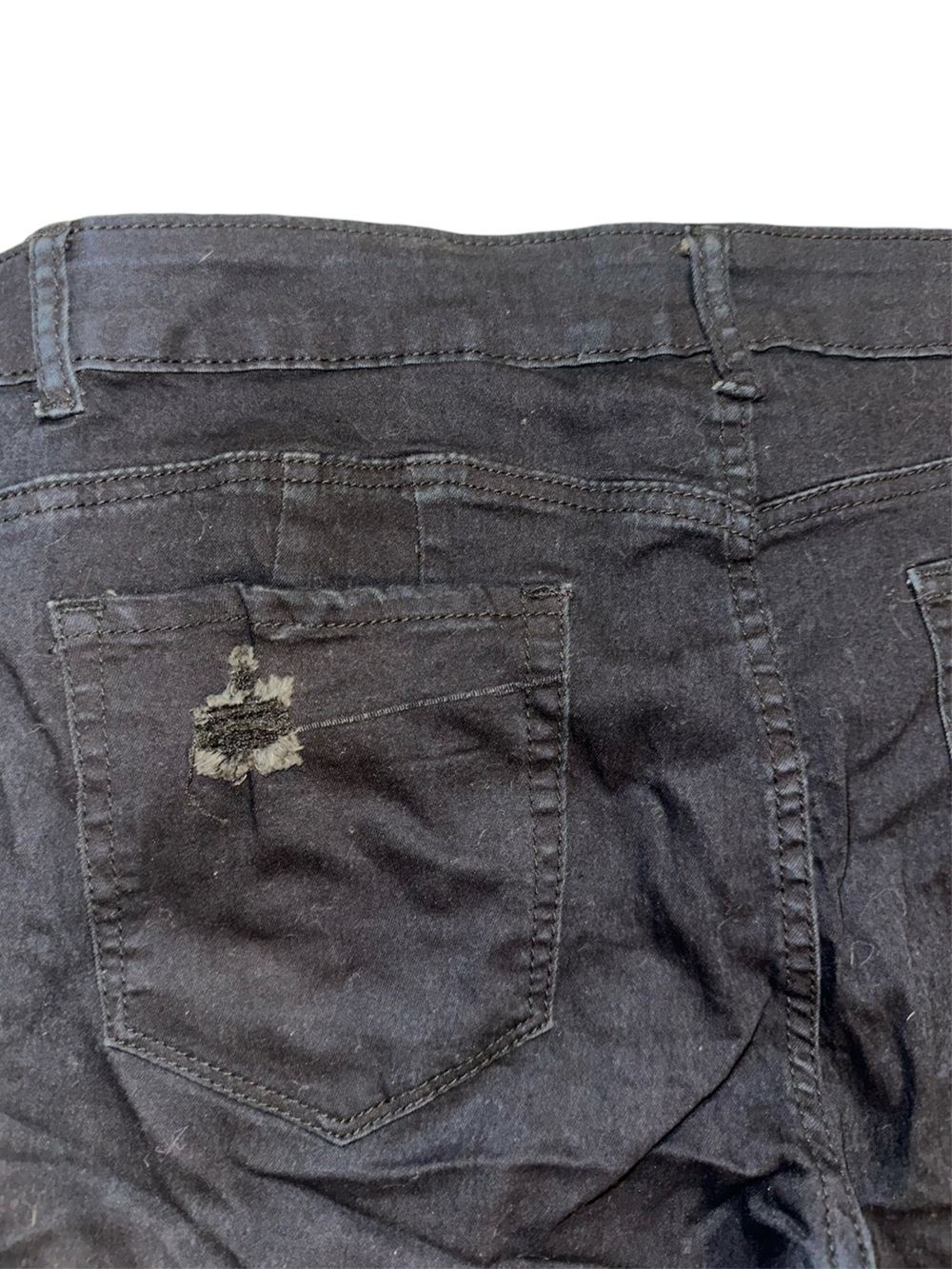 VIP Women Black Ripped Skinny Jeans - Picture 11 of 12